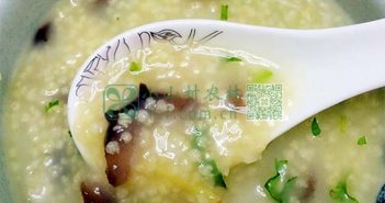 海参小米粥图片