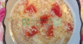 西红柿小米粥图片