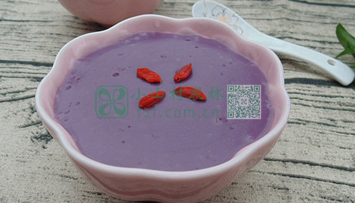 紫薯小米糊图片