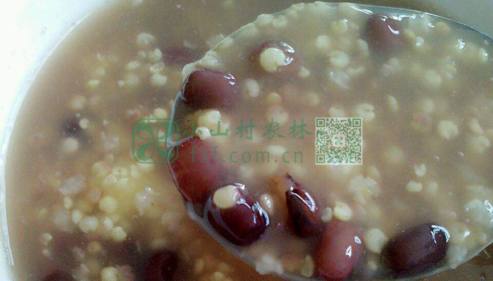 小米红豆粥图片