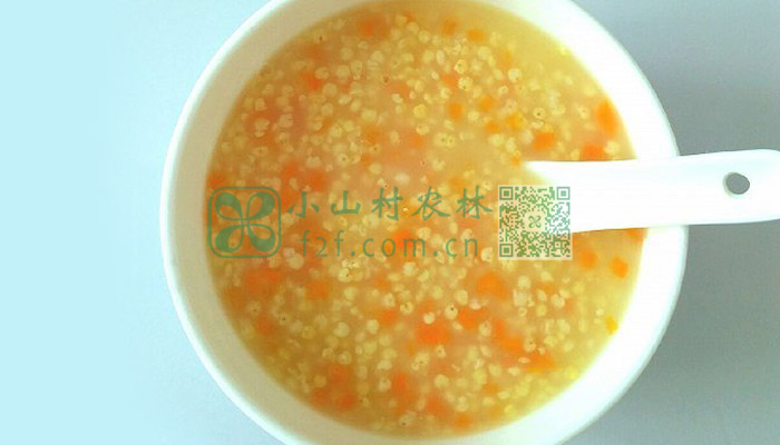 南瓜胡萝卜小米粥图片