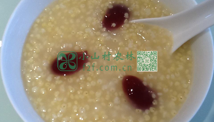 红枣小米粥图片