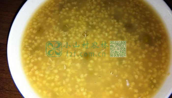 绿豆小米粥图片